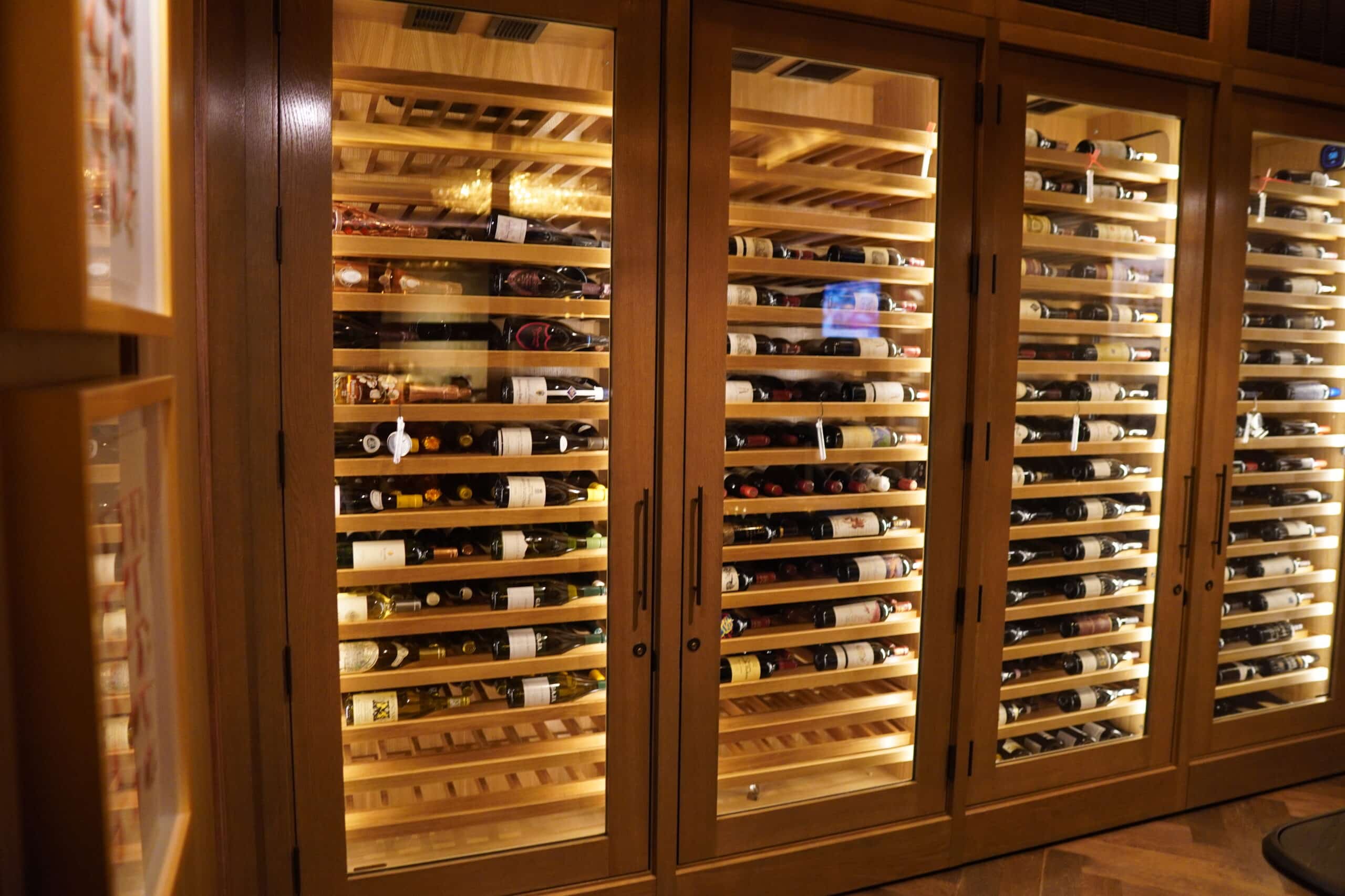 Restaurant wine storage in Midland