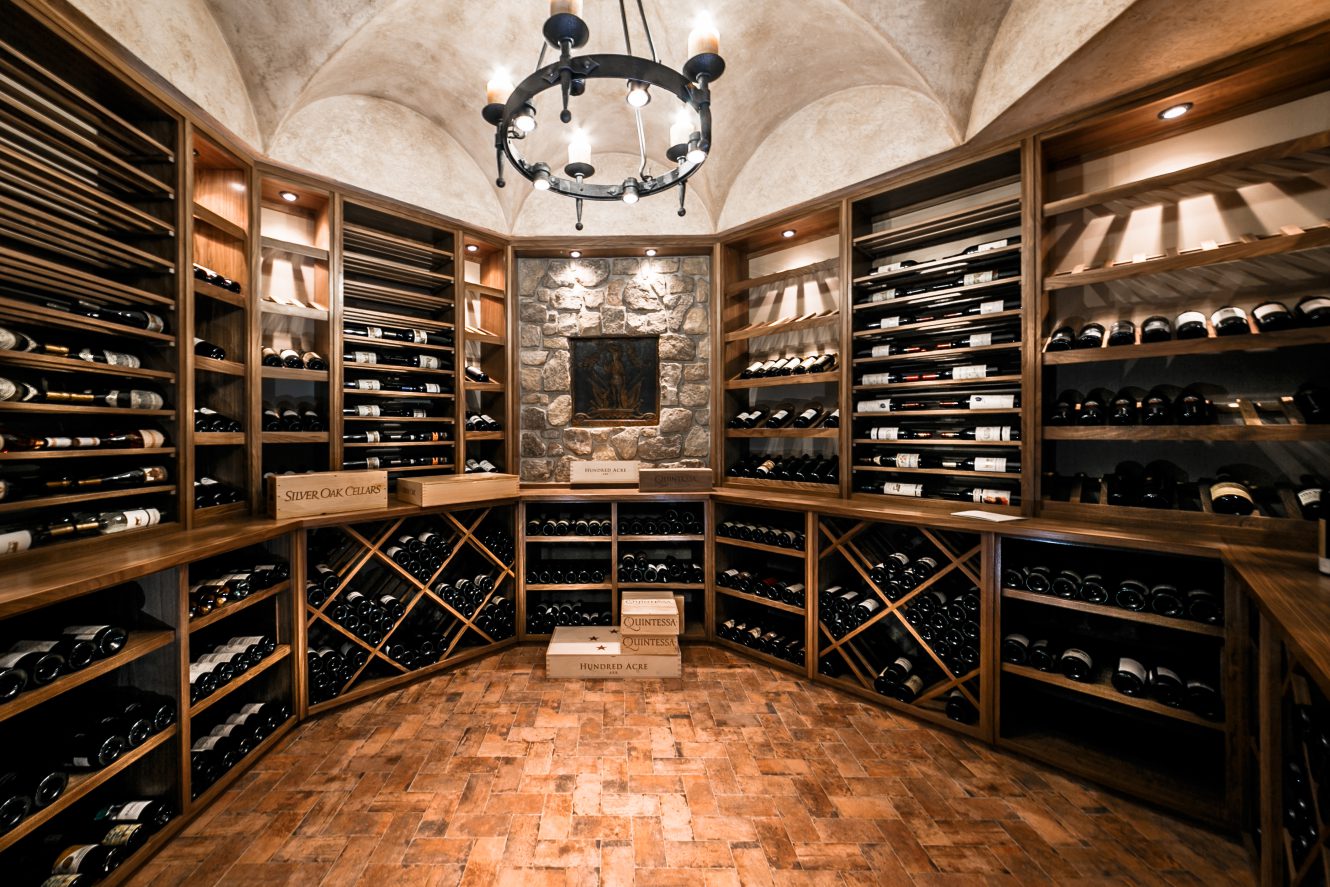 Wine cellar remodeling and upgrades in Midland